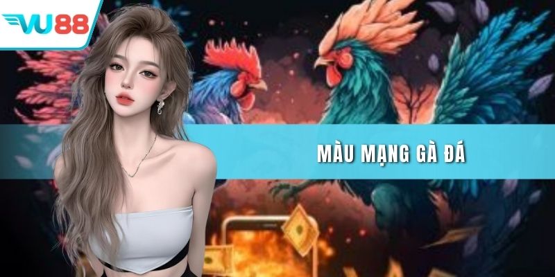 Màu mạng gà đá